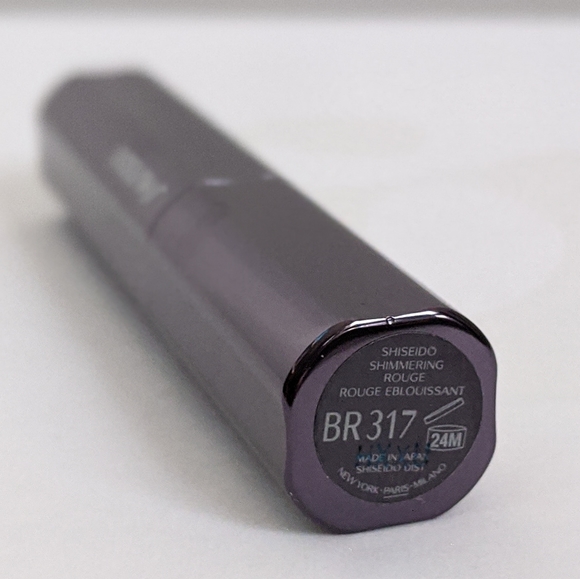 🆕 Shiseido BR317 Butterscotch Shimmering Rouge Lipstick - Picture 8 of 9